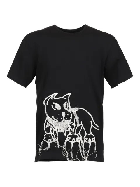 CHITO guard-embroidered T-shirt
