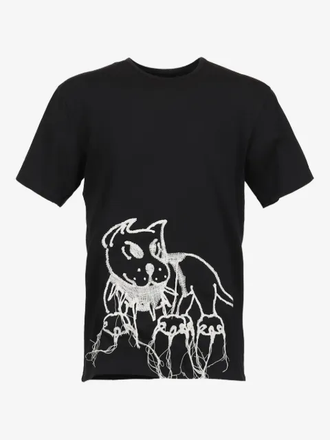 CHITO guard-embroidered T-shirt