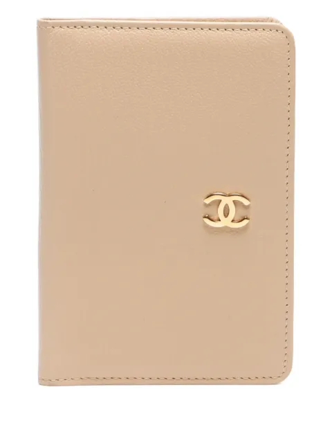 CHANEL Pre-Owned حامل بطاقات بشعار CC متداخل من عقد الألفينيات