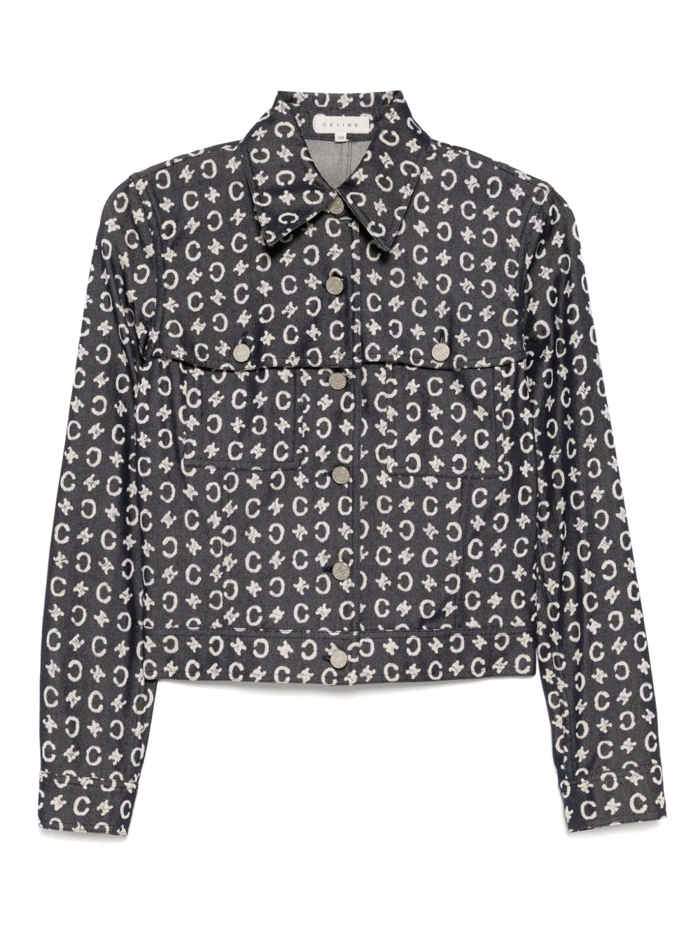 Céline Pre-Owned 1990-2000s Macadam denim jacket | bleu | Image 1