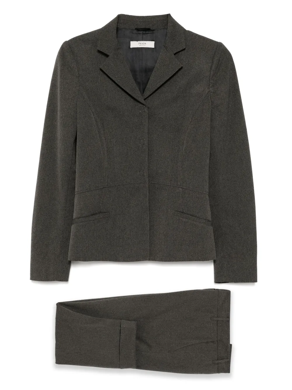 Prada Pre-Owned 2007 setup suit | Grey | Image 1