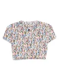 CHANEL Pre-Owned 1990-2000s cropped T-shirt - White