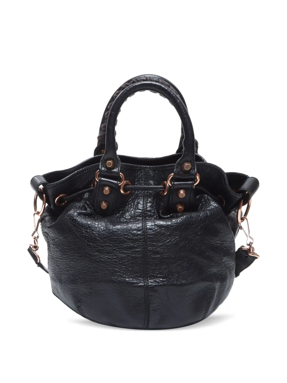 Balenciaga Pre-Owned 2010-2020 Pompon leather tote bag | Pre-Owned | Image 2