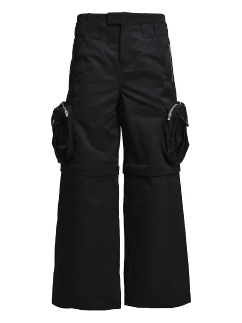 FFFPOSTALSERVICE wide-leg cargo trousers