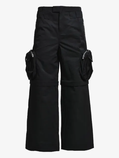 FFFPOSTALSERVICE wide-leg cargo trousers