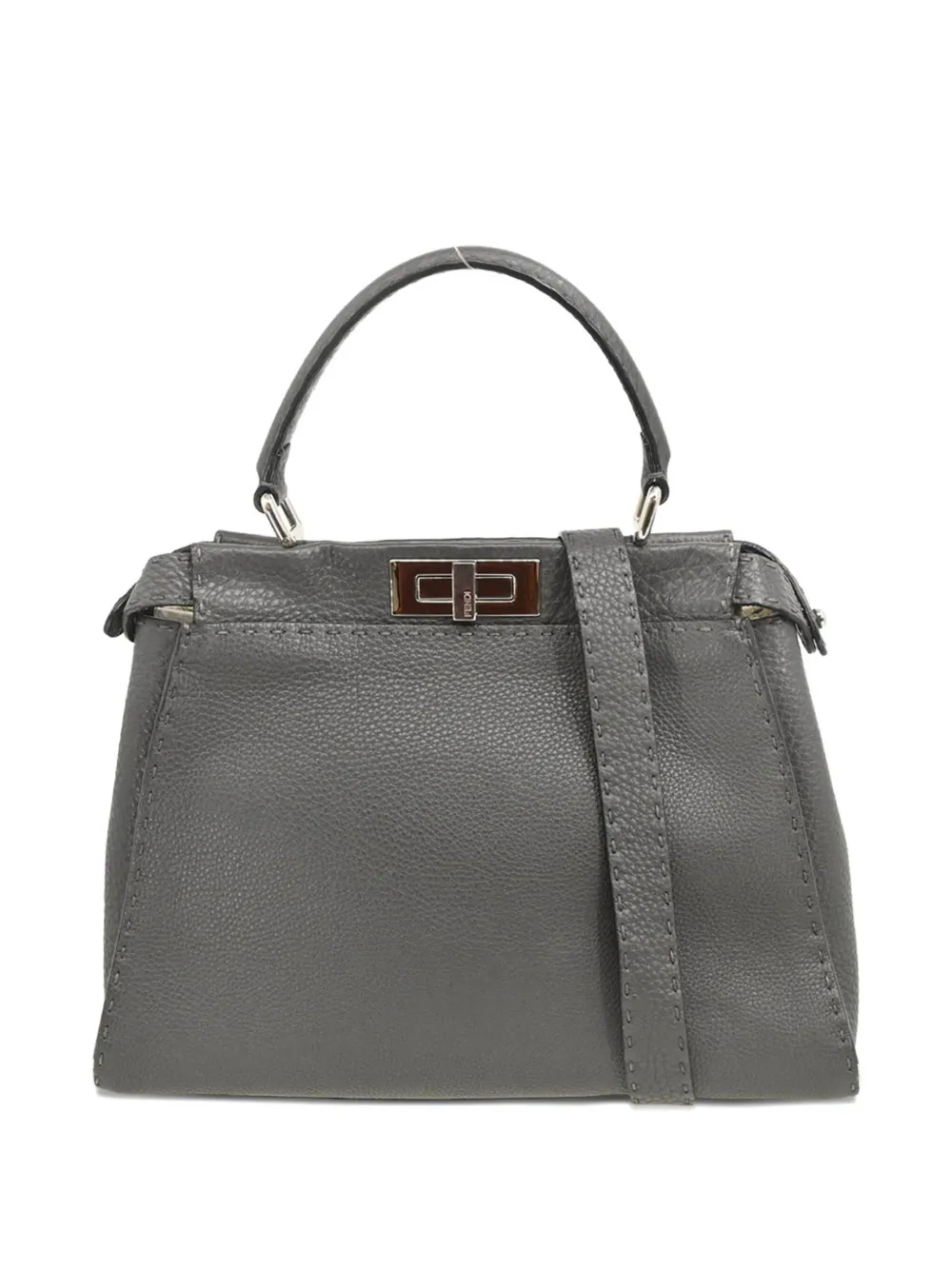 Fendi Pre-Owned 2010s Peekaboo two-way handbag | Grey | Image 1