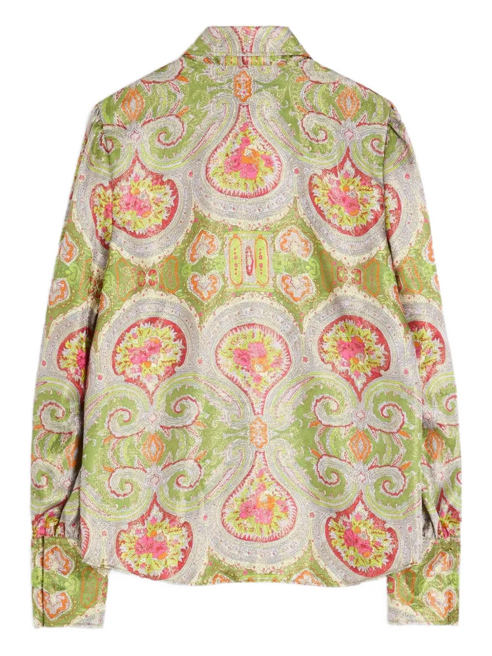 Valentino Garavani Blouse met bloemenprint - Groen