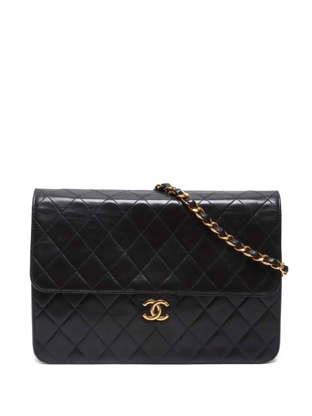 CHANEL Pre-Owned 1996-1997 CC Mark flap shoulder bag - ブラック CHANEL Pre-Owned 1996-1997 CC Mark flap shoulder bag - ブラック