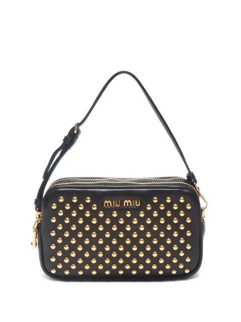 Miu Miu Pre-Owned 2000-2020s stud-embellished handbag