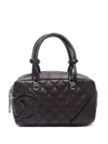CHANEL Pre-Owned 2005-2006 small Cambon Lone tote bag - Black