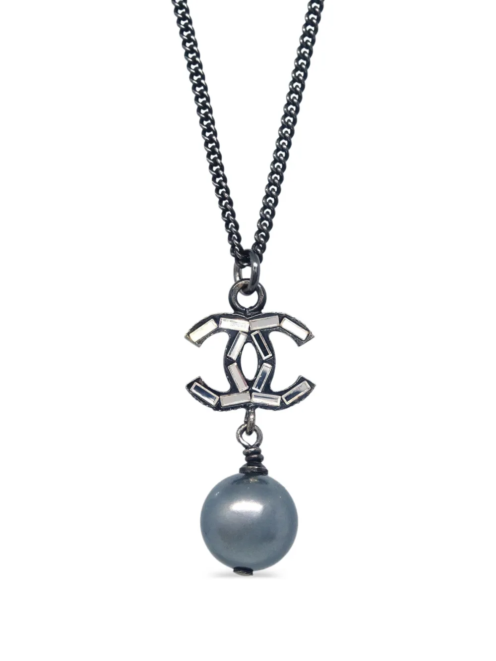 CHANEL Pre-Owned 2010 CC Chain pendant necklace | Image 2