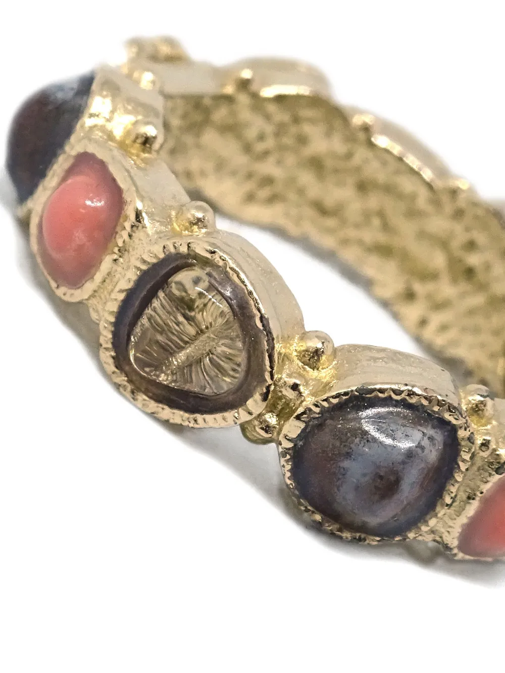 Pre-owned Chanel 2012 Gripoix Ring