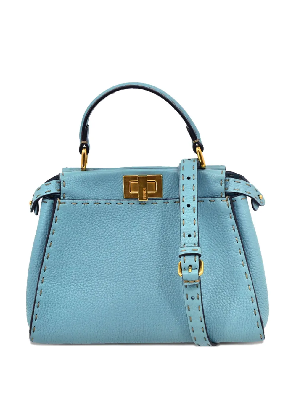 Fendi Pre-Owned 2010s Peekaboo two-way handbag | Blue | Image 1