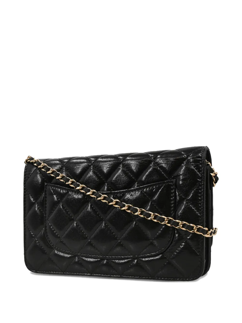 CHANEL Pre-Owned 2019 quilted pearl chain wallet bag | Pre-Owned | Image 2