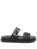 FENDI nappa-leather sandals - Black