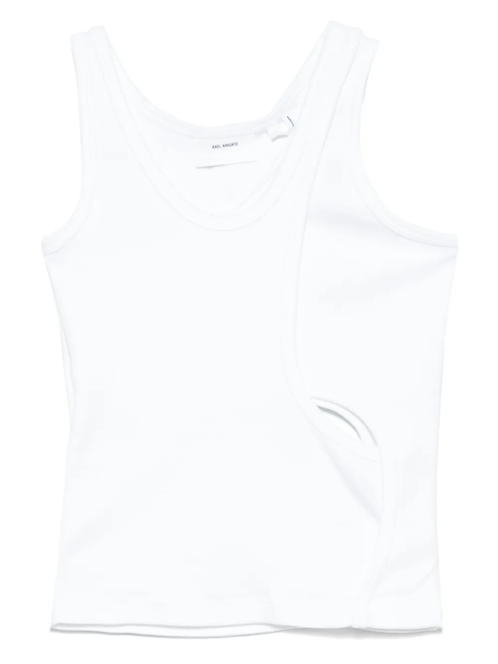 stretch-cotton tank top