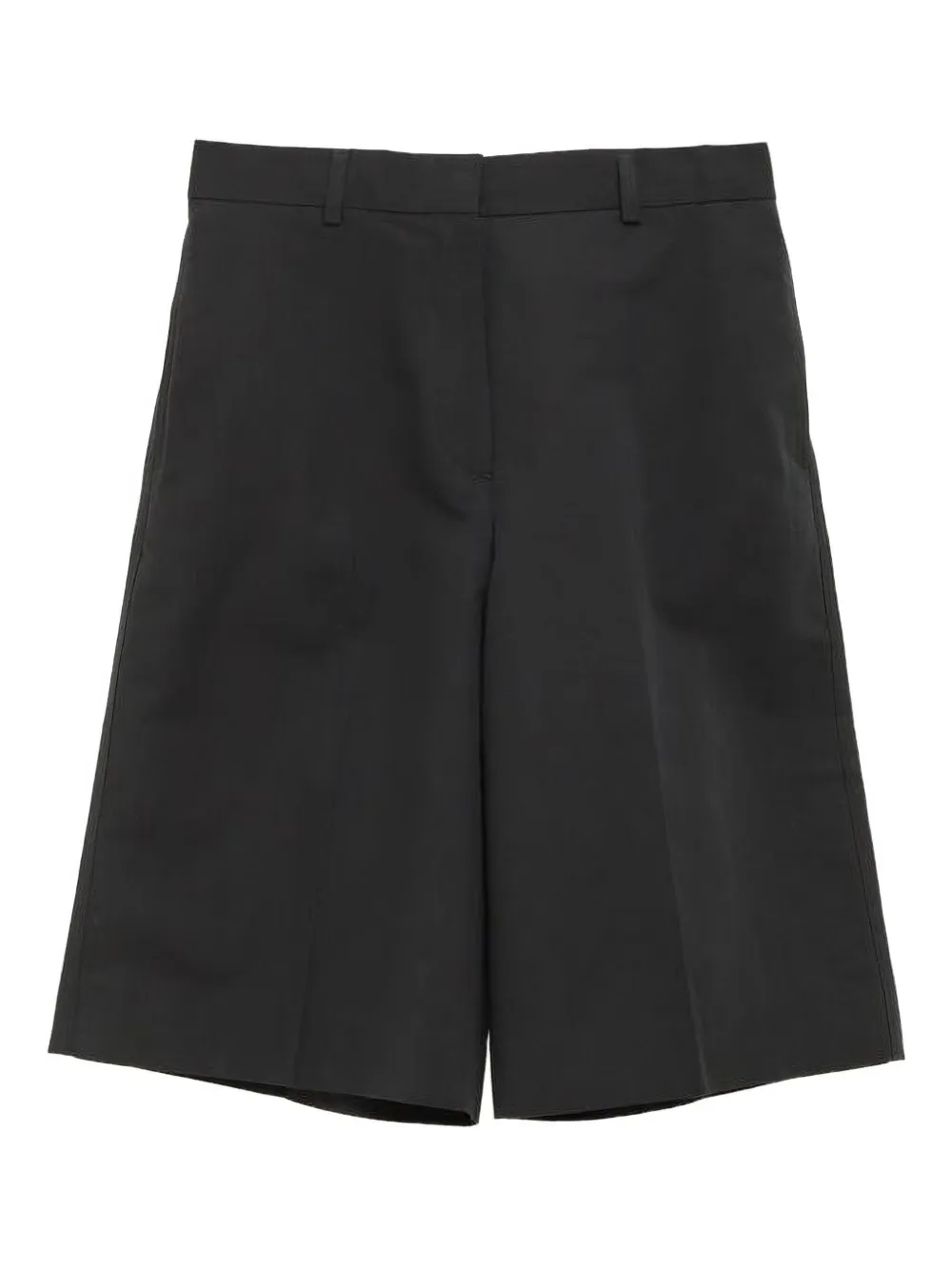 TOTEME tailored wide-leg shorts | Black | Image 1