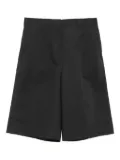 TOTEME tailored wide-leg shorts - Black