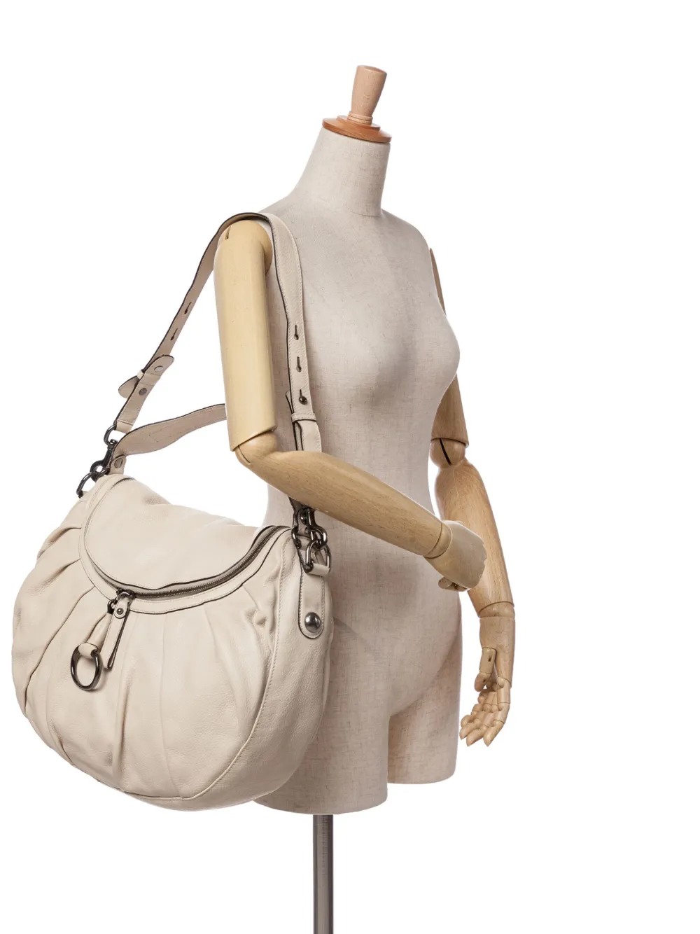 Gucci Pre-Owned 2016-2024 Medium Pebbled Calfskin Icon Bit satchel | Pre-Owned | Image 2