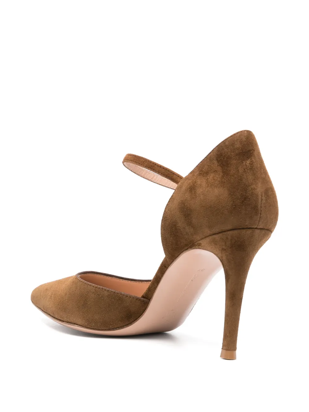 Gianvito Rossi 85mm Kelley pumps Brown