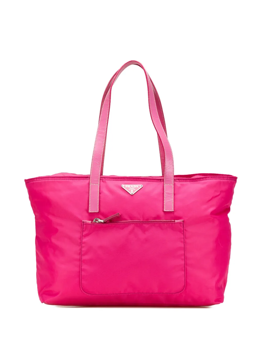 Prada Pre-Owned tote Tessuto con cierre 2013-2024 | rosado | Image 1