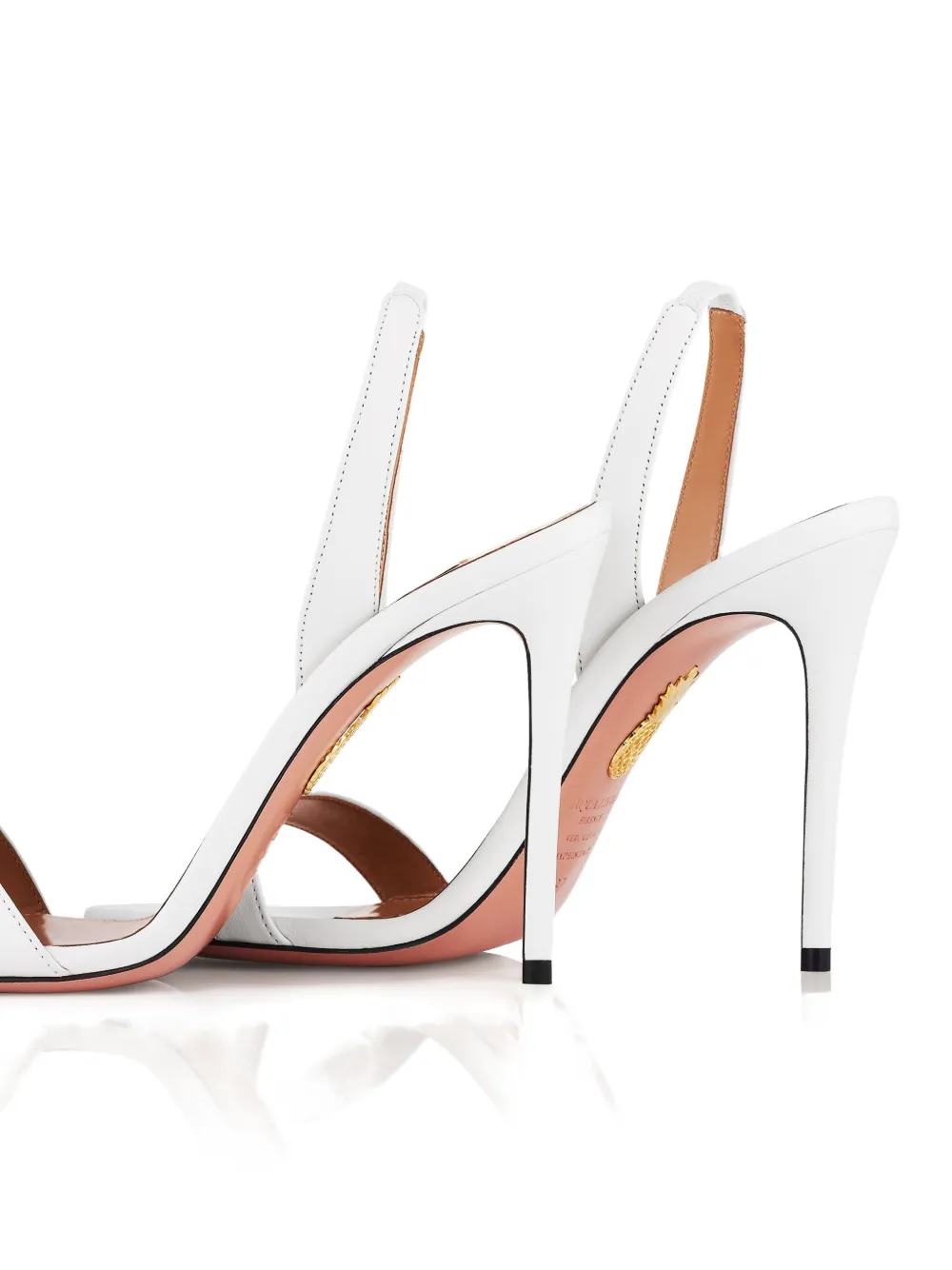 Aquazzura 105mm So Nude sandals White