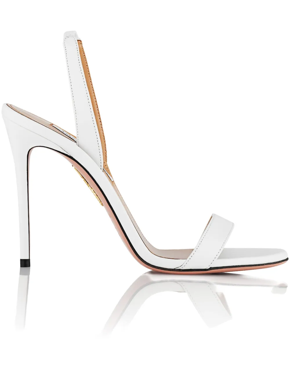 Aquazzura 105mm So Nude sandals White
