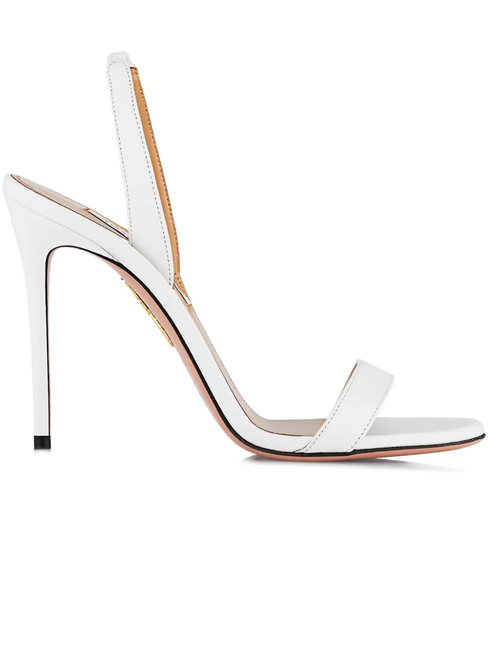 Aquazzura 105mm So Nude sandals White