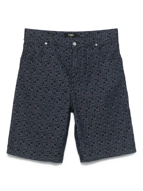 FENDI bermudas bordadas