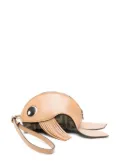 FENDI fish leather case - Brown