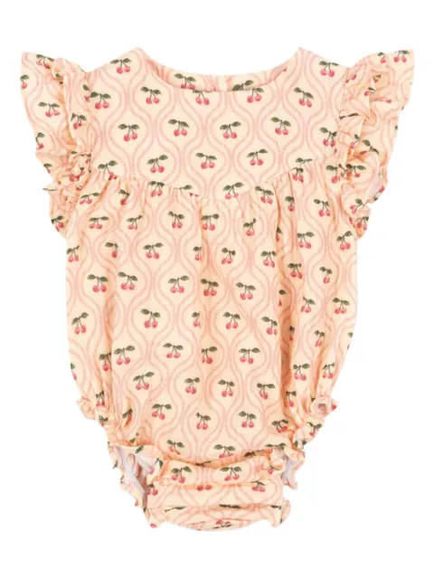 Konges Sløjd cherry-print romper