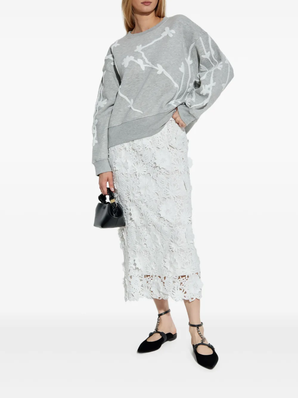 MUNTHE sudadera con aplique floral | Sudaderas | Image 2