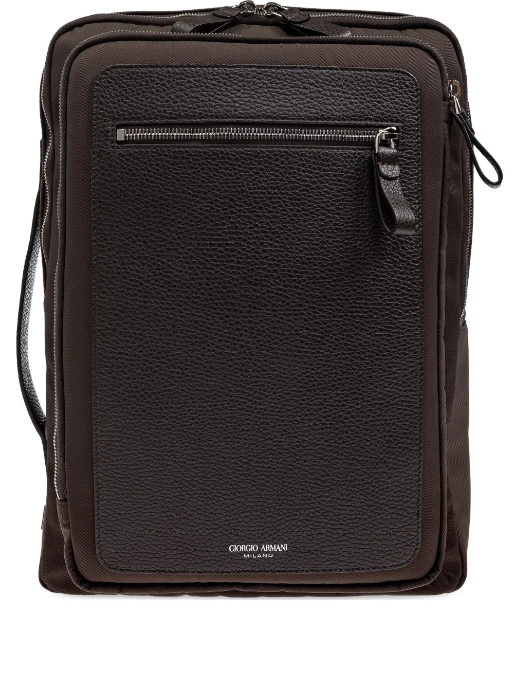 Giorgio Armani sac à dos à logo | marron | Image 1