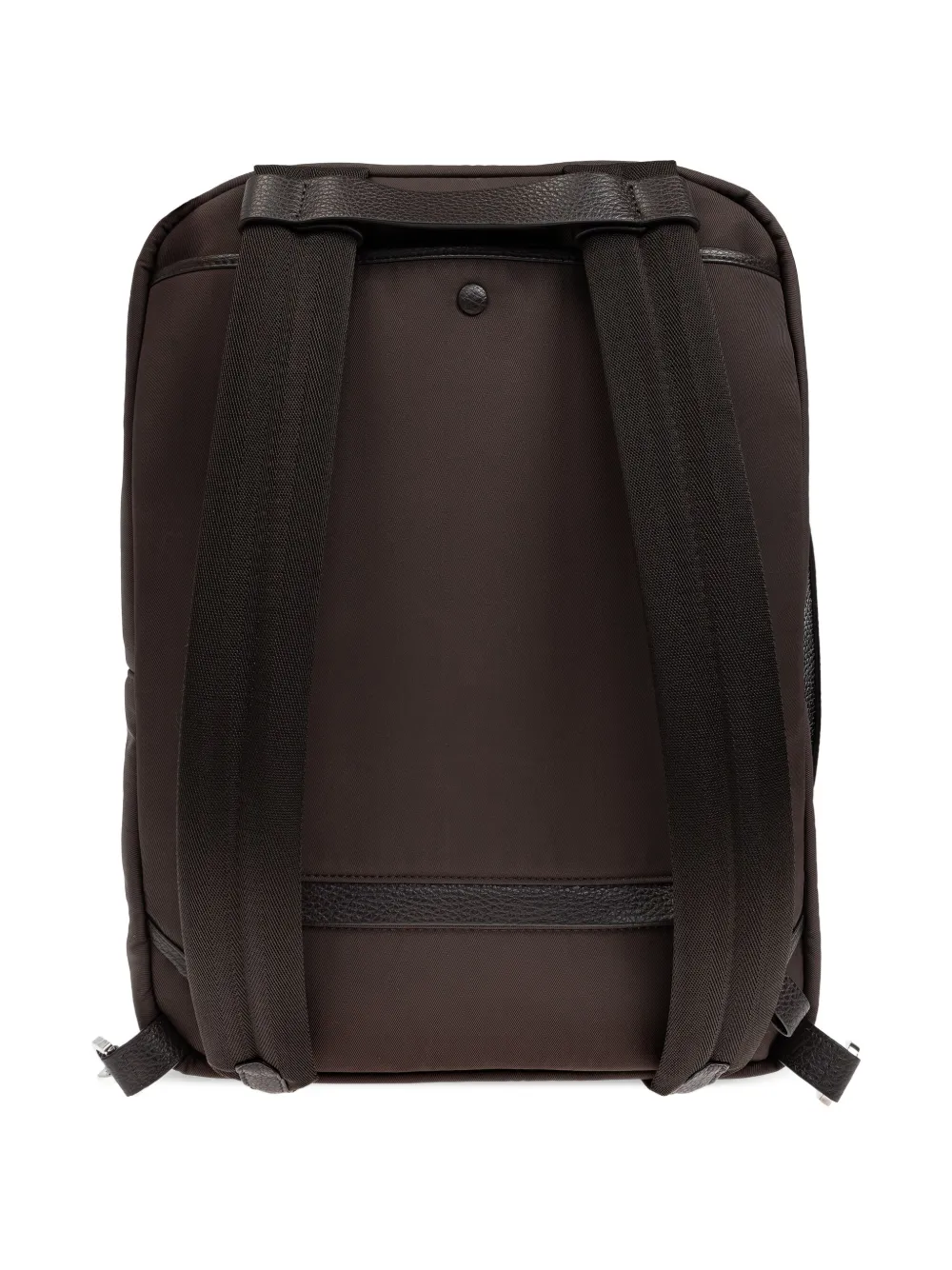 Giorgio Armani Rugzak met logopatroon Bruin