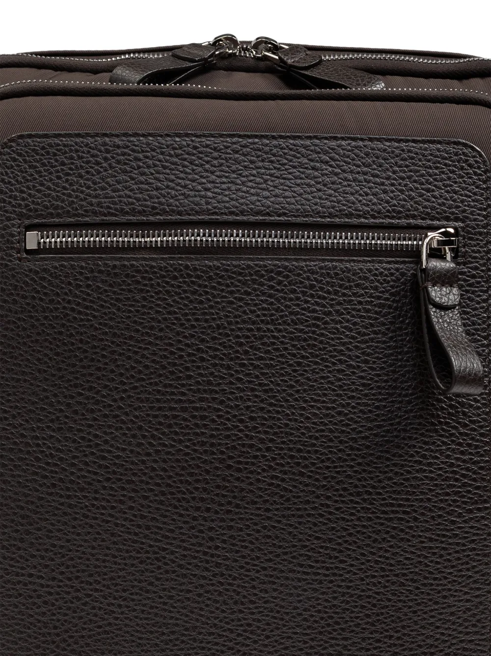 Giorgio Armani Rugzak met logopatroon Bruin