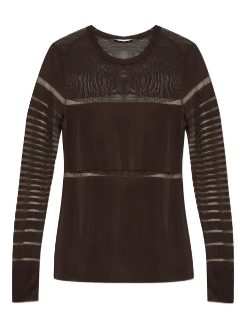 Helmut Lang layered long-sleeve top