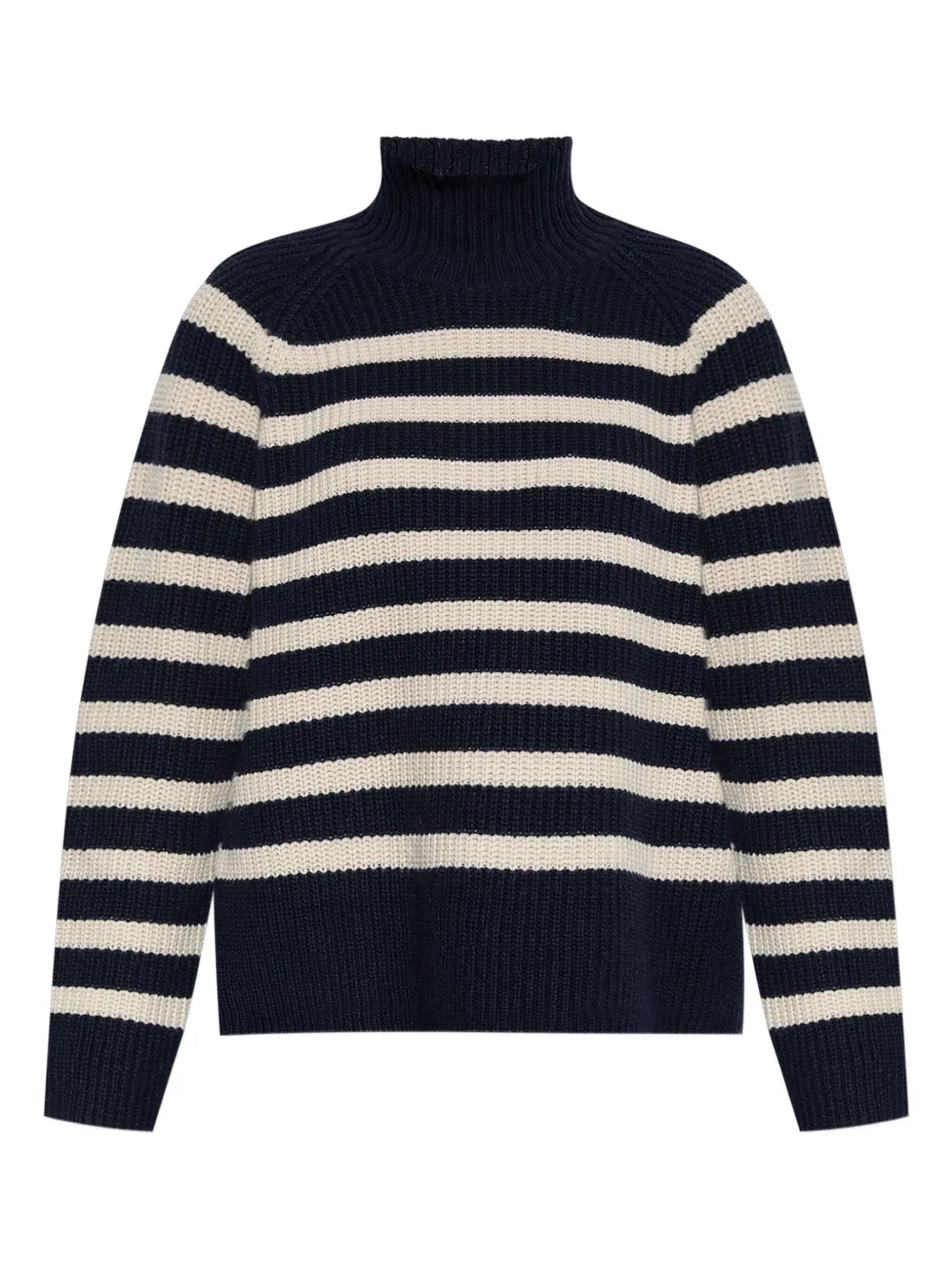 striped cotton-wool blend sweater
