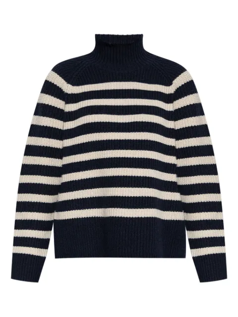 MUNTHE striped cotton-wool blend sweater