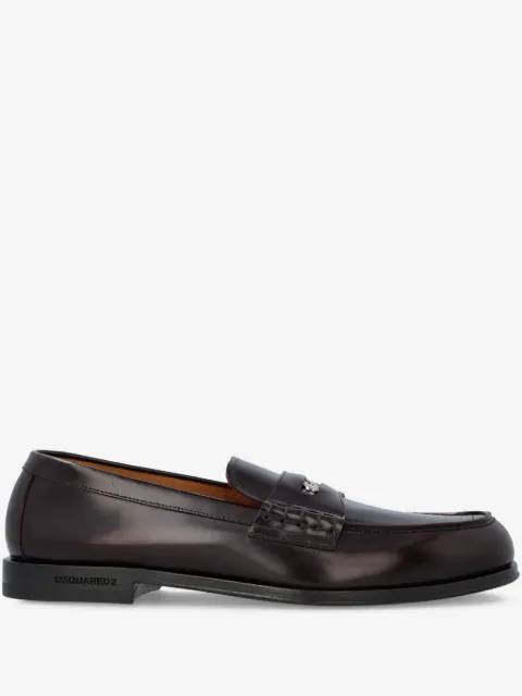 DSQUARED2 Neoclassic leather penny loafers
