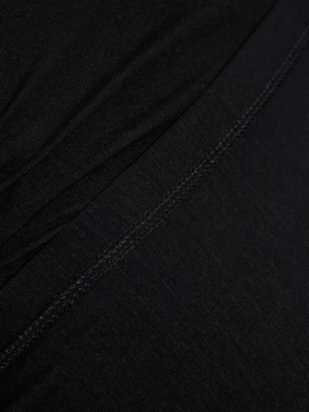 Helmut Lang Asymmetrische blouse Zwart