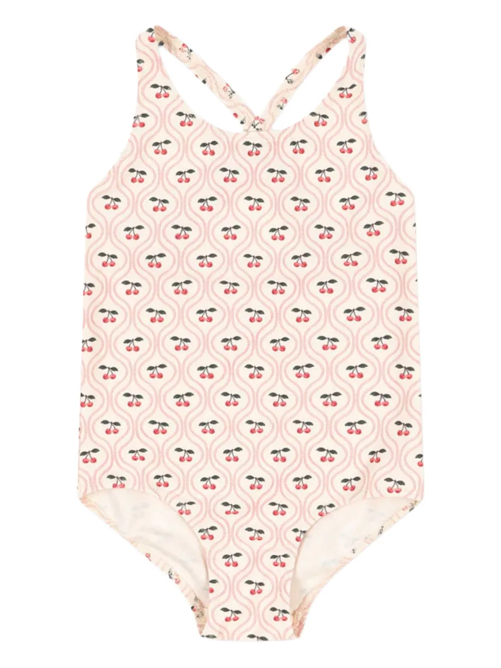 Konges Sløjd Maiô com padronagem floral | Rosa | Image 1