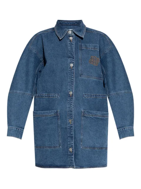 MUNTHE sobrecamisa de mezclilla