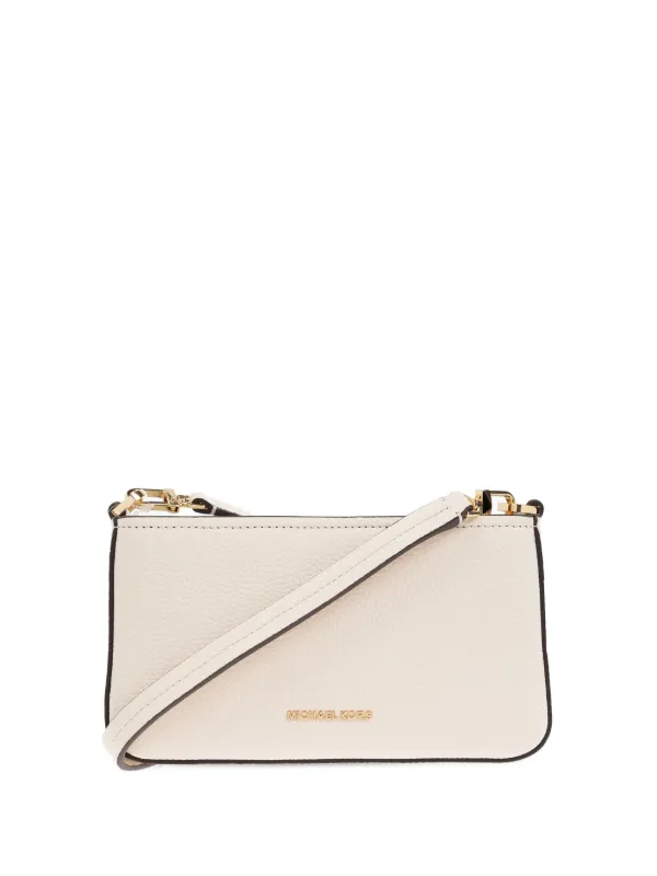 Michael Michael Kors pebbled-leather Crossbody Bag Neutrals