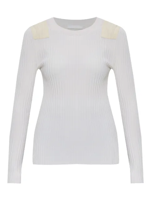 Helmut Lang ribbed long-sleeve top