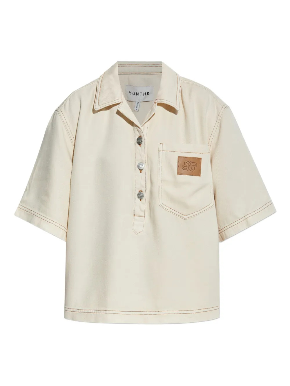 MUNTHE short-sleeve shirt | White | Image 1
