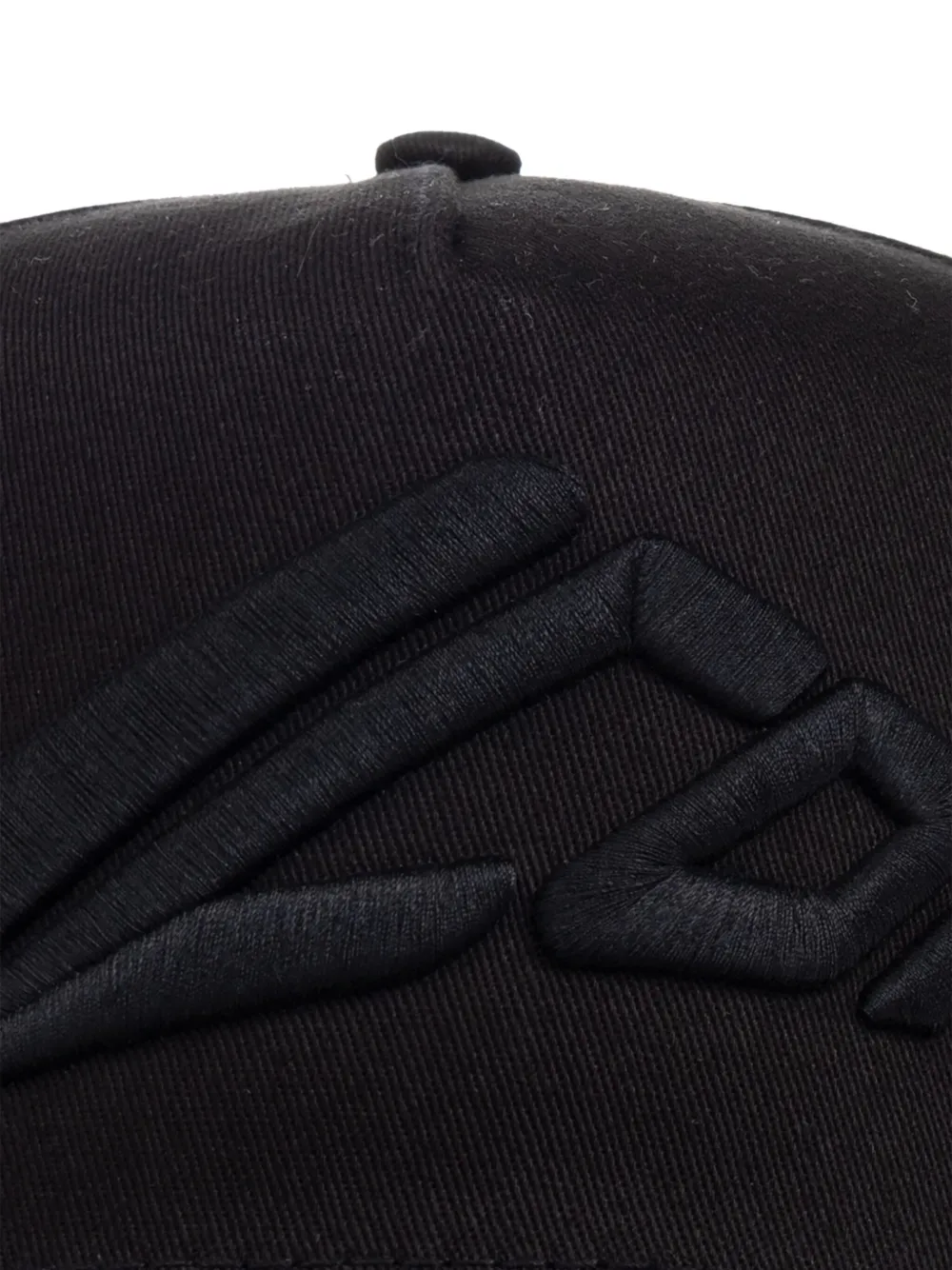 DSQUARED2 Honkbalpet met geborduurd logo Zwart