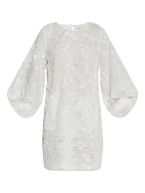 MUNTHE vestido bordado con mangas farol