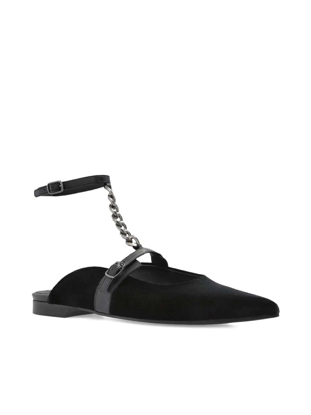 MUNTHE chain-embellished flat mules | Flat Mules | Image 2