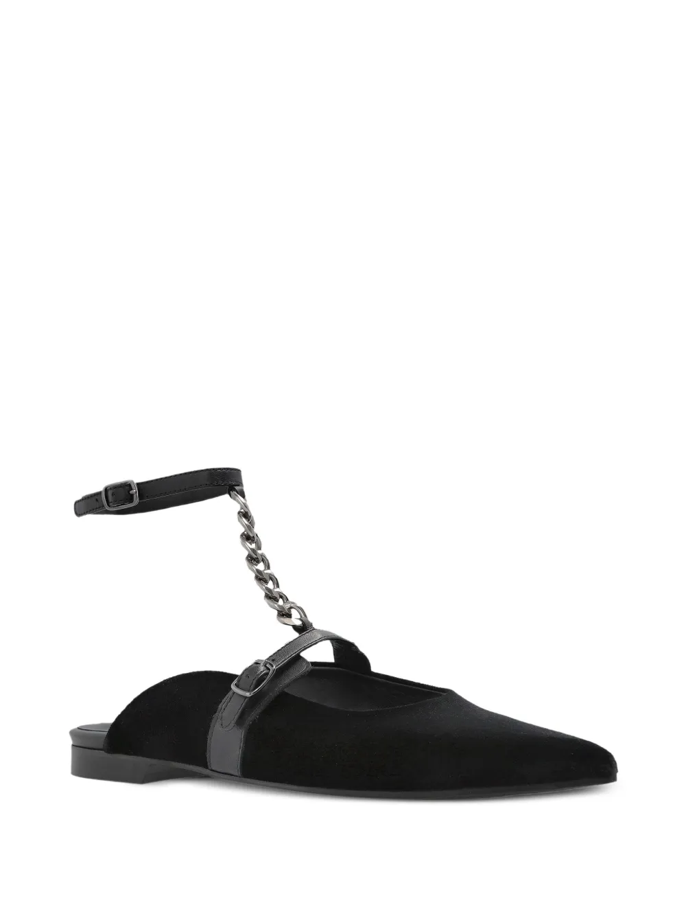 MUNTHE Mules mit Zierkette | Flache Mules | Image 2