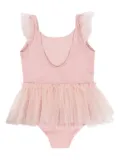 Konges Sløjd ruffled swimsuit - Pink